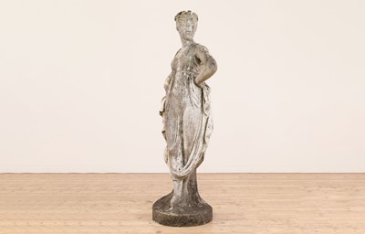 Lot 107 - A carved marble after Antonio Canova