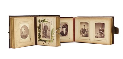 Lot 395 - A Victorian photograph album