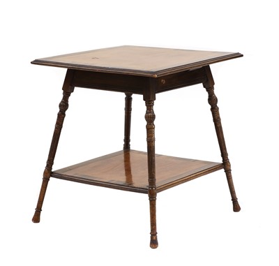 Lot 548 - An Edwardian mahogany occasional table