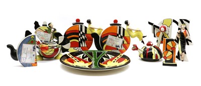 Lot 99 - A collection of Lorna Bailey pottery teapots