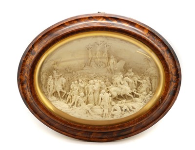 Lot 321 - A pair of resin panels