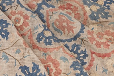 Lot 114 - An embroidered hanging or bohça