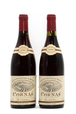 Lot 226 - Cornas, Domaine Noel Verset, 1989 (2)
