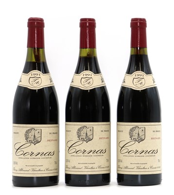 Lot 219 - Cornas Reynard, Domaine Thierry Allemand, 1991 (3)