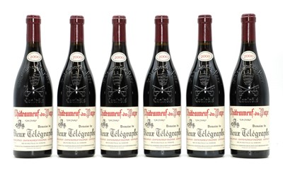 Lot 217 - Chateauneuf-du-Pape, Domaine du Vieux Telegraphe, La Crau, 2000 (6)