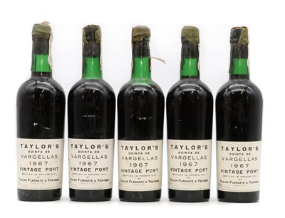 Lot 282 - Taylors, Quinta de Vargellas, Vintage Port, 1967 (5)