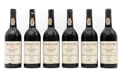Lot 267 - Grahams, Vintage Port, 1977 (6)