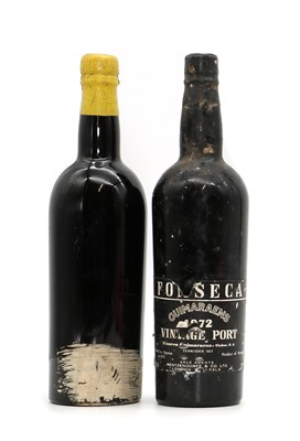 Lot 260 - Fonseca, Guimaraens, Vintage Port, 1972 (1) together with Martinez, Vintage Port, 1960 (1)