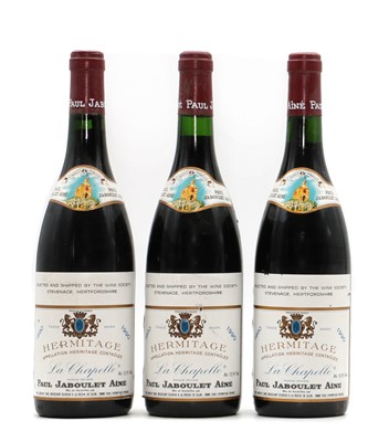 Lot 233 - Hermitage, La Chapelle, Paul Jaboulet Aine, 1990 (3)