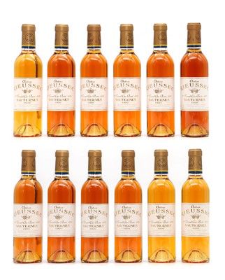 Lot 245 - Chateau Rieussec, Sauternes, 1999 (12 half bottles, OWC)