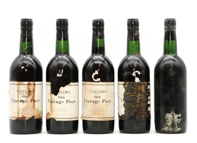 Lot 284 - Taylors, Vintage Port, 1966 (5)