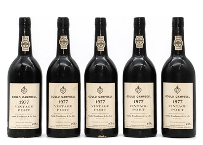 Lot 262 - Gould Campbell, Vintage Port, 1977 (5)