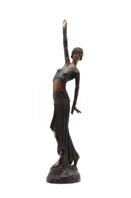 Lot 320 - An Art Deco bronzed figure