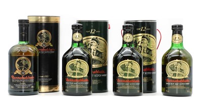 Lot 312 - Bunnahabhain Single Islay Malt Scotch Whisky, Aged 12 Years, four in total