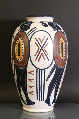 Lot 378 - A Swedish Höganäs Keramik earthenware vase