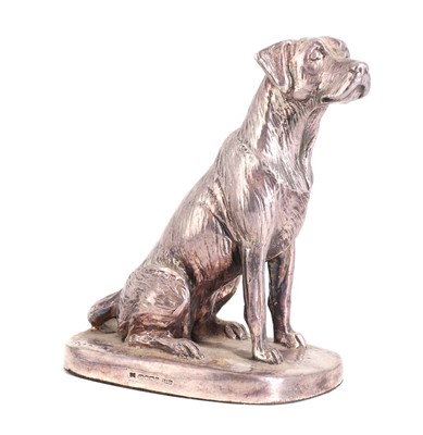 Lot 19 - A silver cased model