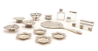 Lot 46 - A collection of silver items