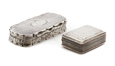 Lot 78 - A silver vinaigrette