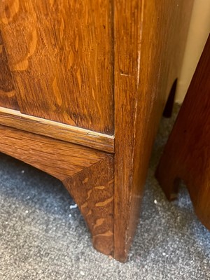 Lot 55 - A Heal & Son oak wardrobe