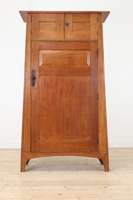 Lot 55 - A Heal & Son oak wardrobe