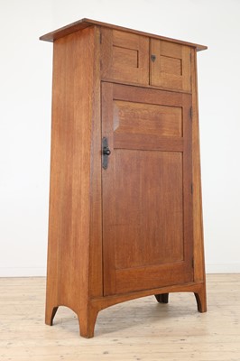 Lot 55 - A Heal & Son oak wardrobe