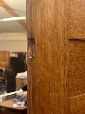 Lot 55 - A Heal & Son oak wardrobe