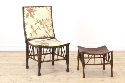 Lot 61 - A mahogany 'Thebes' chair
