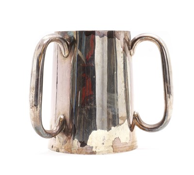 Lot 85 - A late Victorian silver tyg
