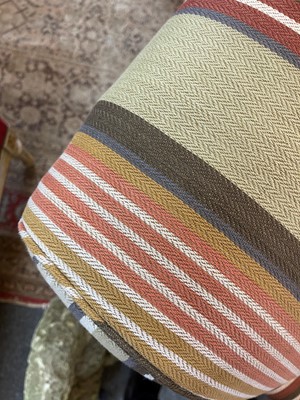 Lot 257 - An upholstered armchair attributed to George Smith