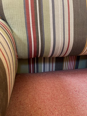 Lot 257 - An upholstered armchair attributed to George Smith