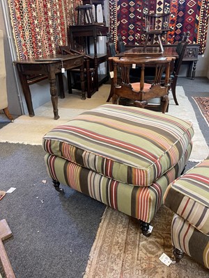 Lot 257 - An upholstered armchair attributed to George Smith