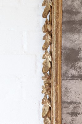 Lot 251 - A George II gilt gesso pier mirror