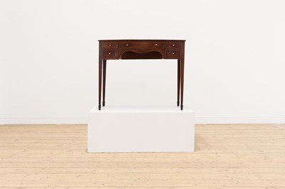Lot 263 - A George III mahogany side table
