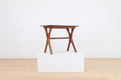 Lot 258 - A provincial elm occasional table