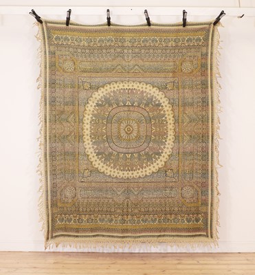 Lot 521 - An Ottoman embroidered tapestry
