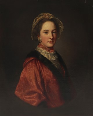 Lot 60 - Attributed to Nathaniel Hone RA (Irish, 1718-1784)