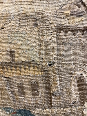 Lot 473 - A verdure tapestry fragment