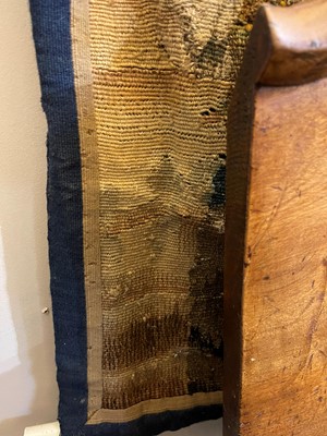 Lot 473 - A verdure tapestry fragment