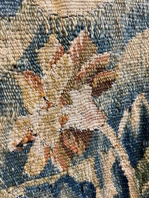 Lot 473 - A verdure tapestry fragment