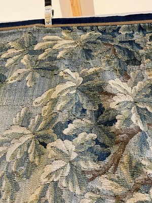 Lot 473 - A verdure tapestry fragment