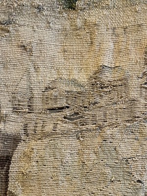Lot 473 - A verdure tapestry fragment