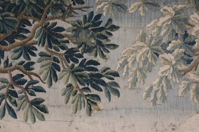 Lot 473 - A verdure tapestry fragment