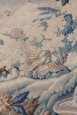 Lot 473 - A verdure tapestry fragment