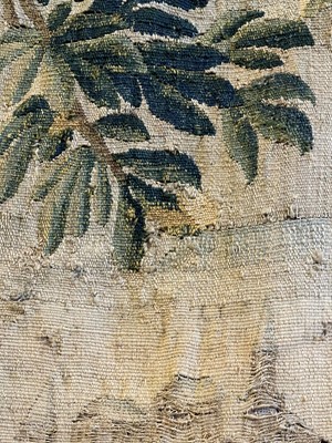 Lot 473 - A verdure tapestry fragment