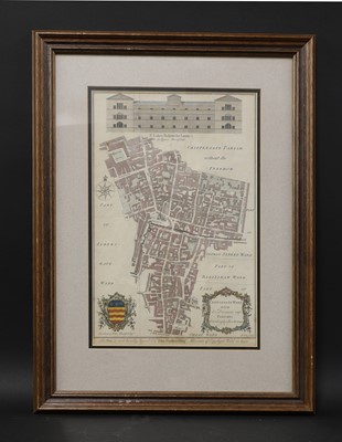 Lot 82 - A map of St Luke's Hospital for Lunatics