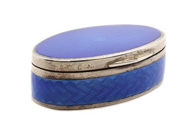 Lot 73 - An Austrian silver pill box