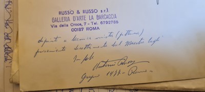 Lot 282 - Corrado Cagli (Italian, 1910-1976)