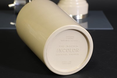 Lot 114 - An Art Deco 'The Master Incolor' cocktail shaker