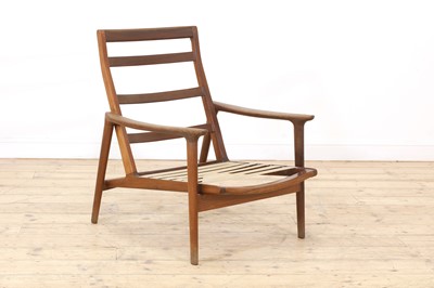 Lot 360 - An afromosia armchair