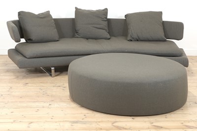 Lot 509 - A B&B Italia 'Arne' settee and matching ottoman